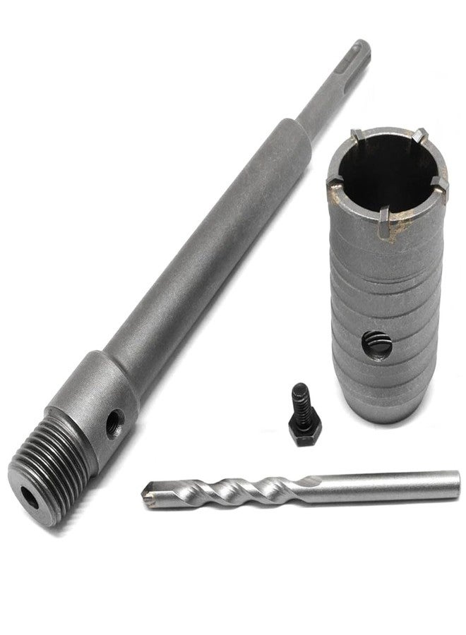 uptodateproducts مثقاب جدار خرساني من Uptodateproducts، قاطع منشار ثقب مكيف الهواء مع قضيب توصيل 160 مم (مثقاب 30 مم مع قضيب 160 مم) - Image 1